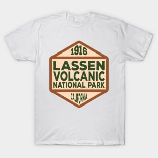 Lassen Volcanic National Park badge T-Shirt